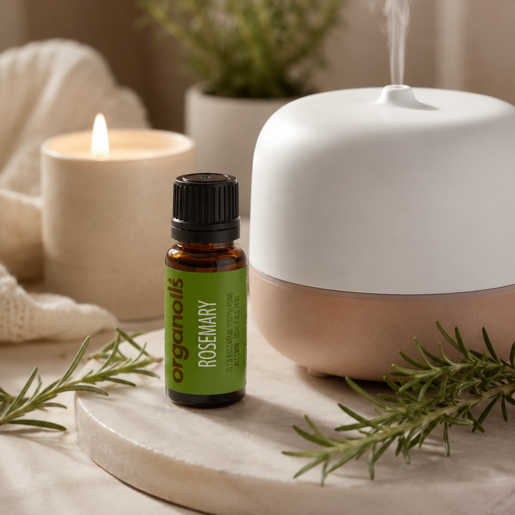 Óleo Essencial de Alecrim 15ml – Organoils