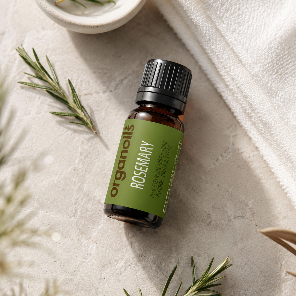 Óleo Essencial de Alecrim 15ml – Organoils