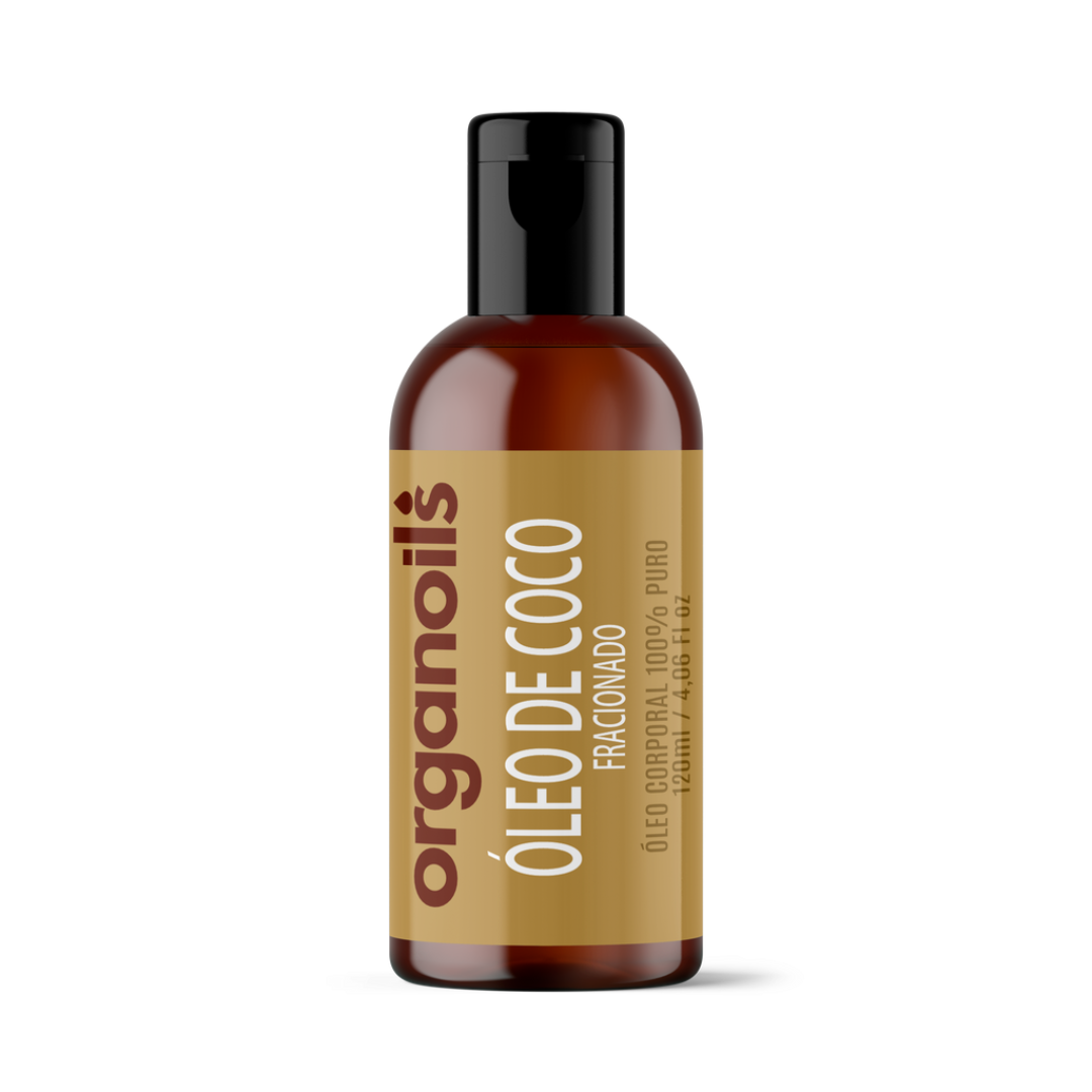 Óleo de Coco Fracionado Puro 120ml – Organoils