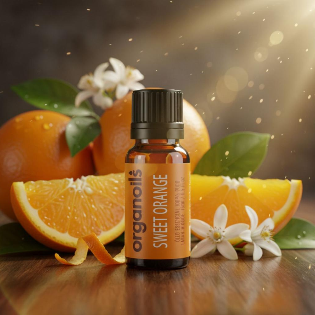 Óleo Essencial de Laranja Doce 15ml – Organoils