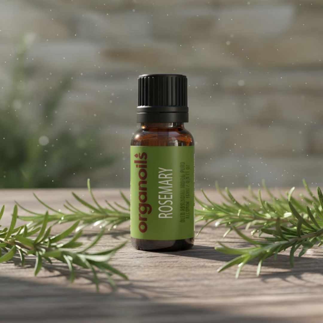Óleo Essencial de Alecrim 15ml – Organoils