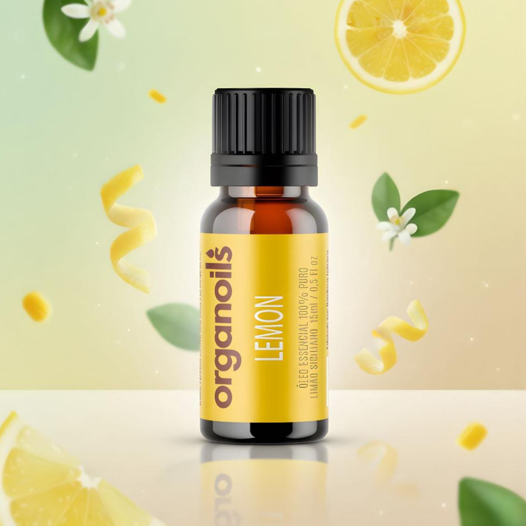 Óleo Essencial de Limão Siciliano 15ml – Organoils