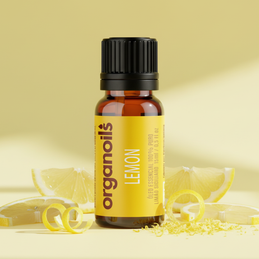 Óleo Essencial de Limão Siciliano 15ml – Organoils