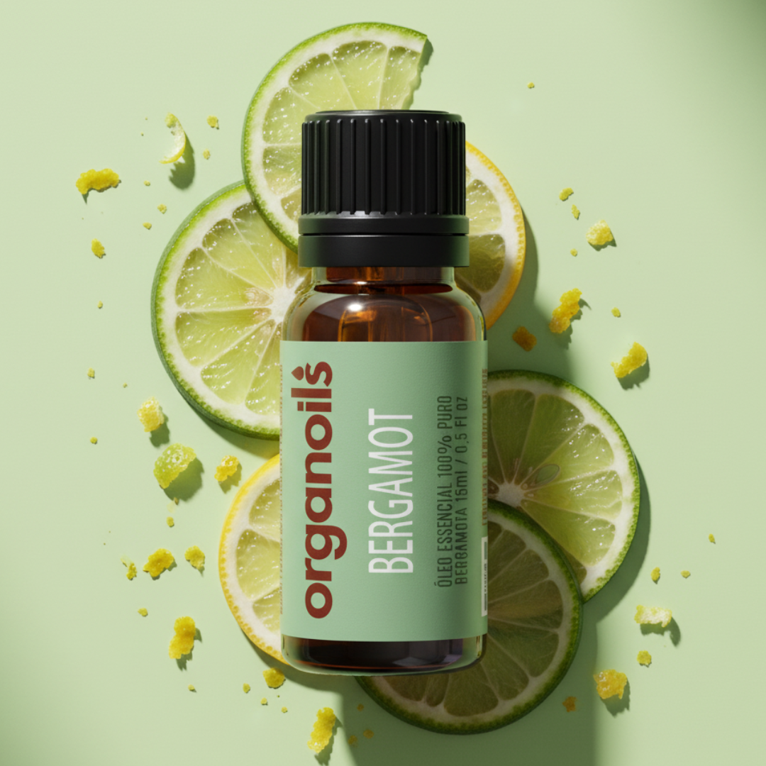 Óleo Essencial de Bergamota 15ml – Organoils